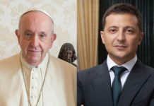 in-new-phone-call,-ukraine’s-president-zelenskyy-tells-pope-francis-he-would-welcome-vatican-mediation
